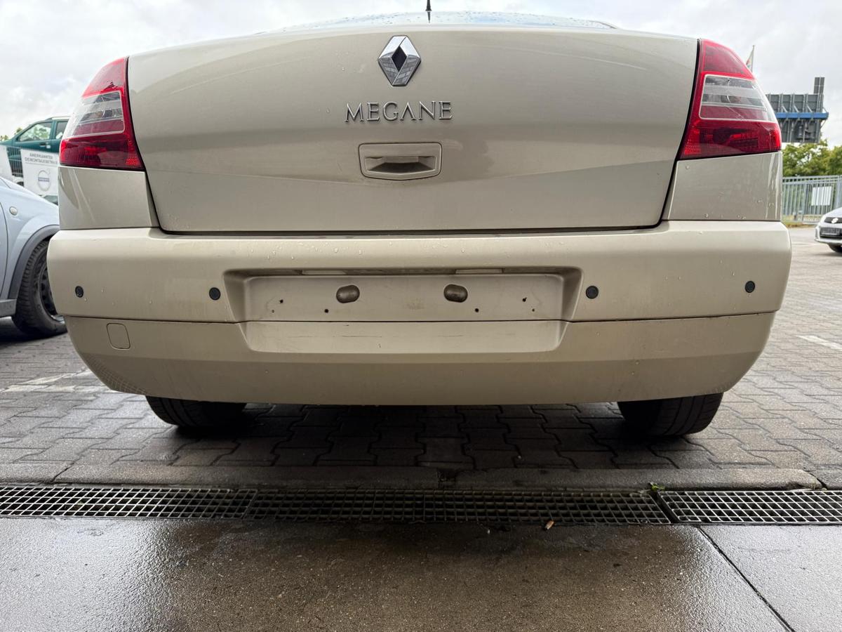 Renault Megane 2 original Stoßstange Stoßfänger hinten Dakotabeige Facelift BJ08